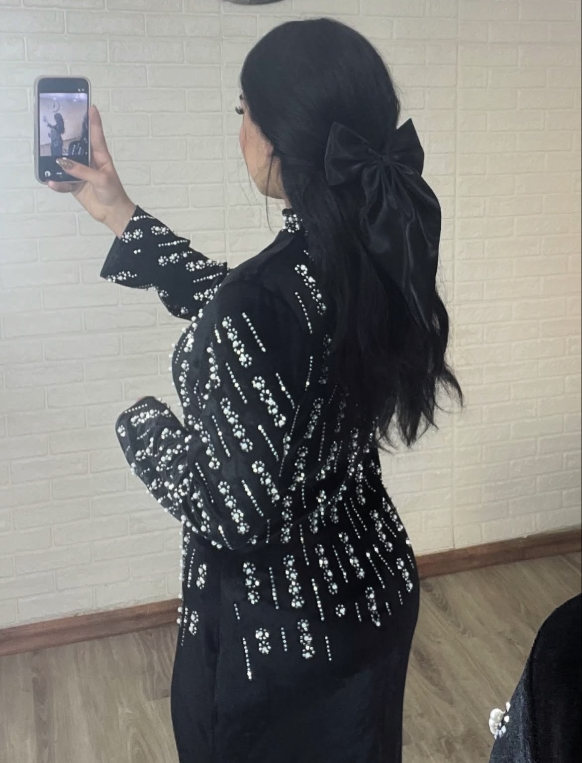ماکسی مخمل مشکی